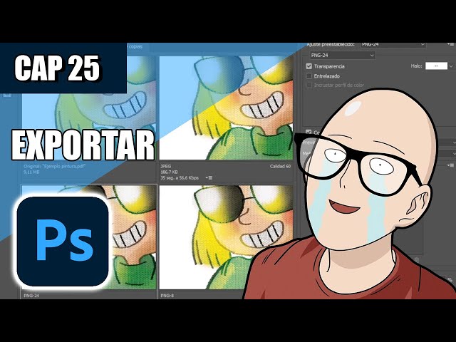 ✅ How to export your images in Photoshop without losing quality