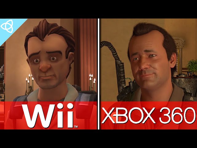 Ghostbusters: The Video Game - Wii, PS2, PSP Version vs. PS3, PC, X360 Version | Side by Side