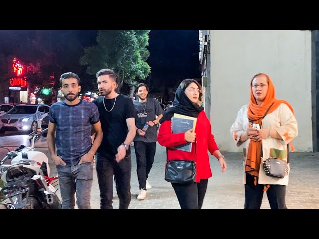 🇮🇷 Night Walk tour Arak, Iran 2023