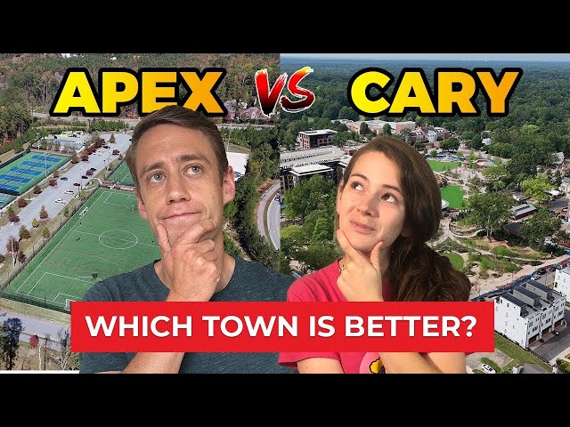 Cary vs Apex: Which Town is BETTER?!