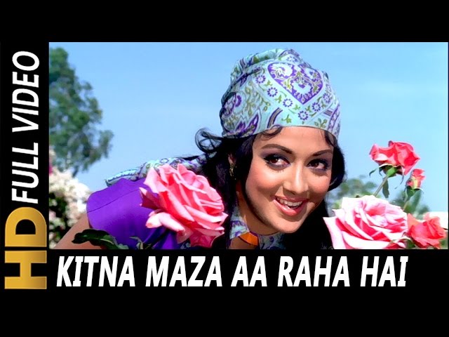 Kitna Maza Aa Raha Hai | Lata Mangeshkar | Raja Jani 1972 Songs | Dharmendra, Hema Malini