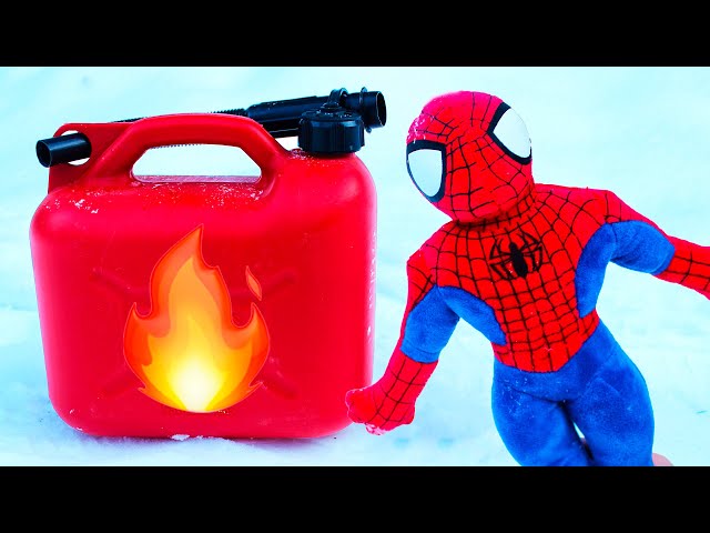 Spiderman vs Fire, Car vs Fire, Coca Cola vs Fire - Experiment