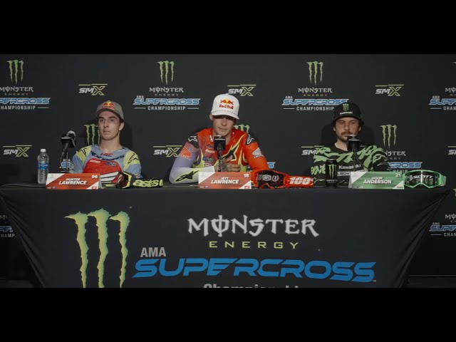 Monster Energy Supercross: Press Conference Round 16 - Denver