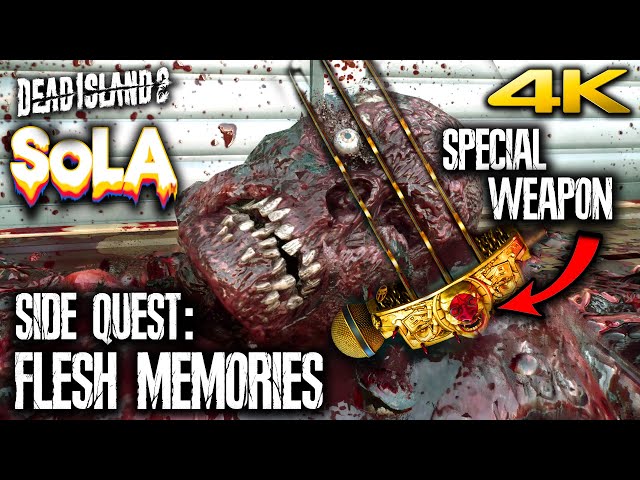 DEAD ISLAND 2 SoLA - Flesh Memories Side-Quest & Third Eye Yurt Key Location Walkthrough (4K 60FPS)