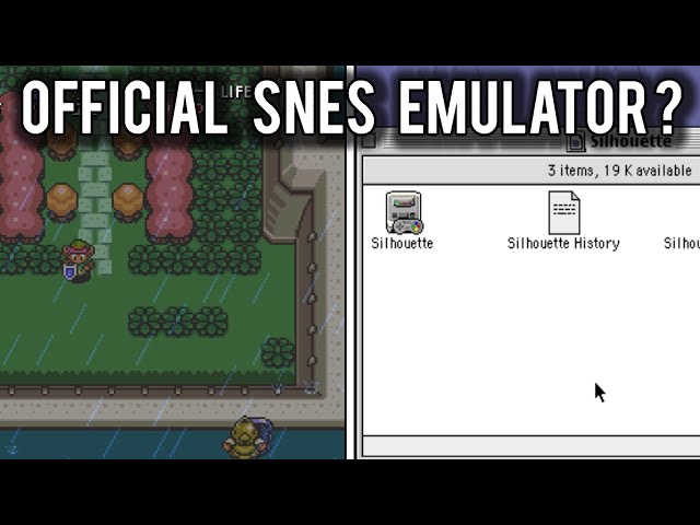 Silhouette - The secret SNES Emulator developed by Nintendo ? | MVG