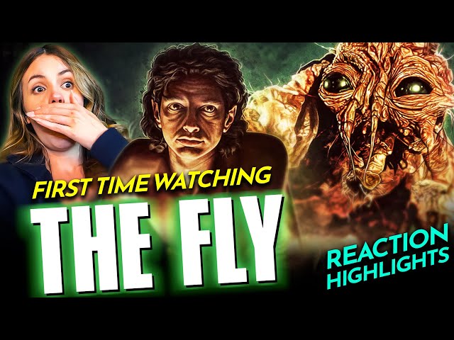 THE FLY (1986) Movie Reaction w/ Cami FIRST TIME WATCHING