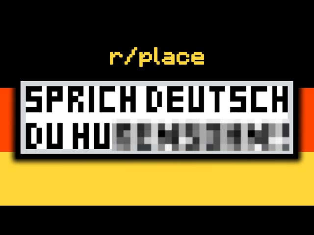 Wie Deutschland r/place dominierte