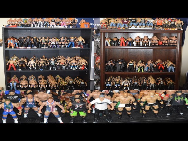 MY FULL WWE FIGURE COLLECTION DISPLAY!