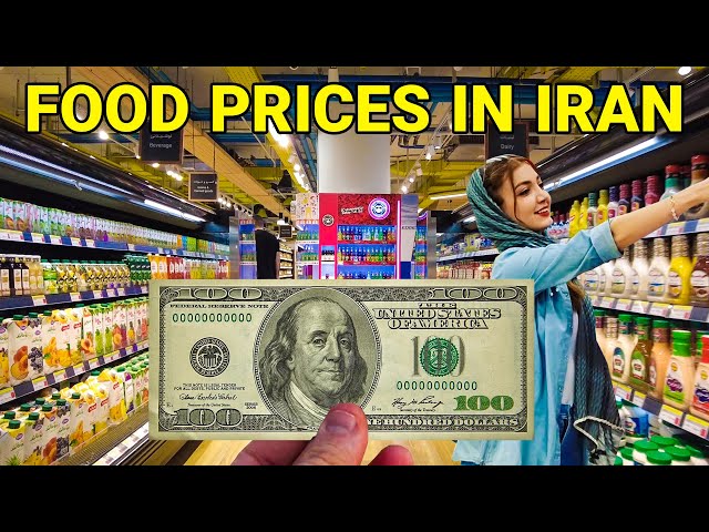 IRAN - Food prices In Tehran 2022 Iran Vlog ایران