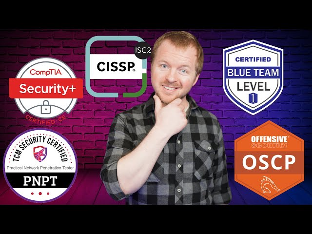 if I had to PICK only ONE cybersecurity CERTIFICATION