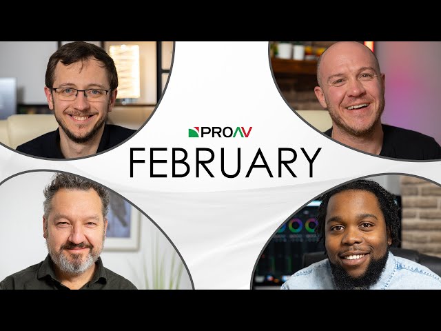 ProAV Tech Team Q&A - February - (Aputure, Blackmagic, Amaran, BSC Expo and more)