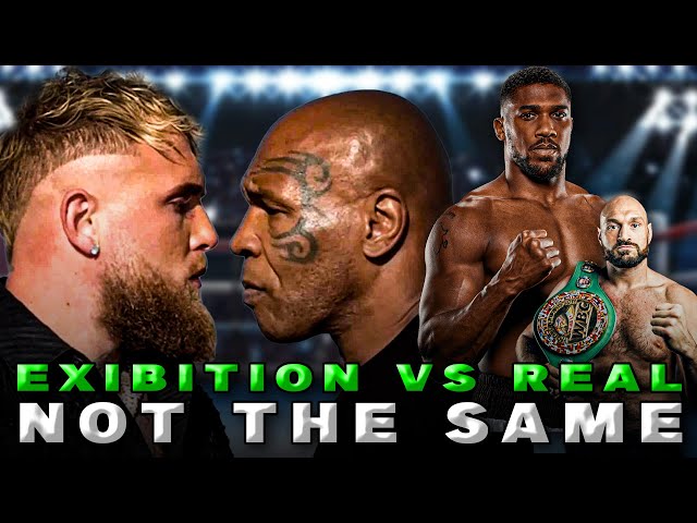 Jake PAUL vs Mike TYSON is NOT A REAL fight. Jake PAUL vs TYSON FURY is a REAL FIGHT!