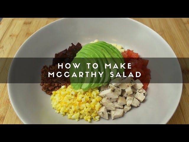 How To Make McCarthy Salad