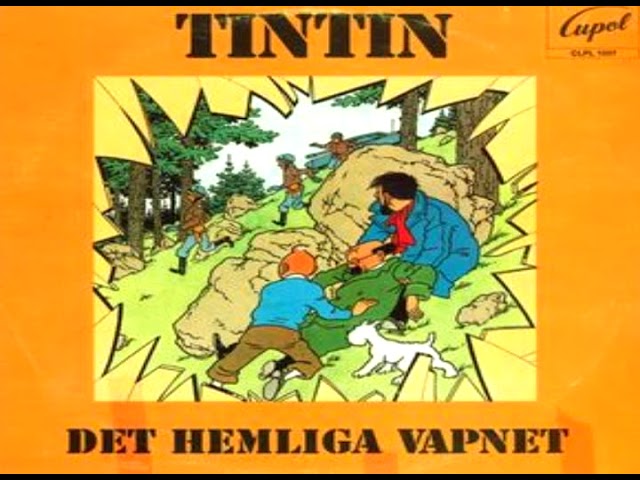 TINTIN OCH DET HEMLIGA VAPNET Del 2 från 1971