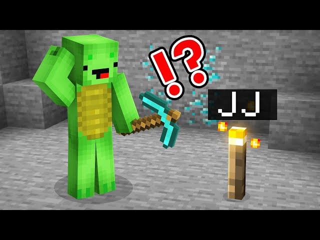 JJ Shapeshift to TORCH to WIN Mikey in Minecraft - Maizen