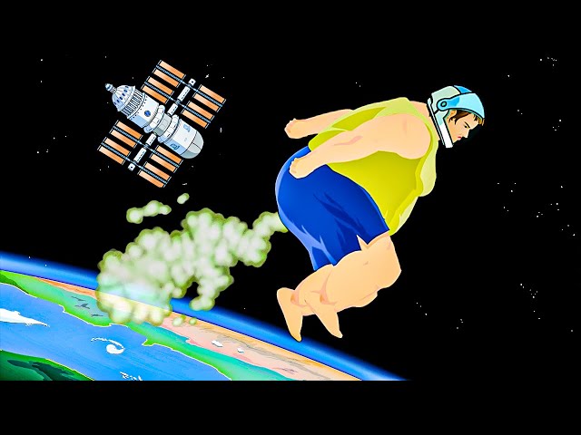 when you fart your way to orbit