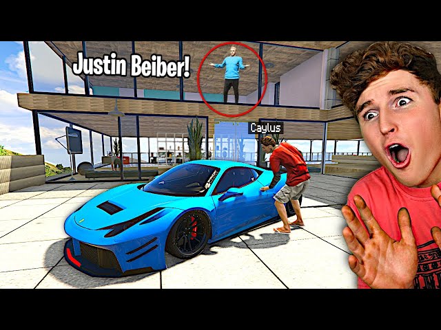 I Stole JUSTIN BIEBERS Supercars In GTA 5.. (Mods)