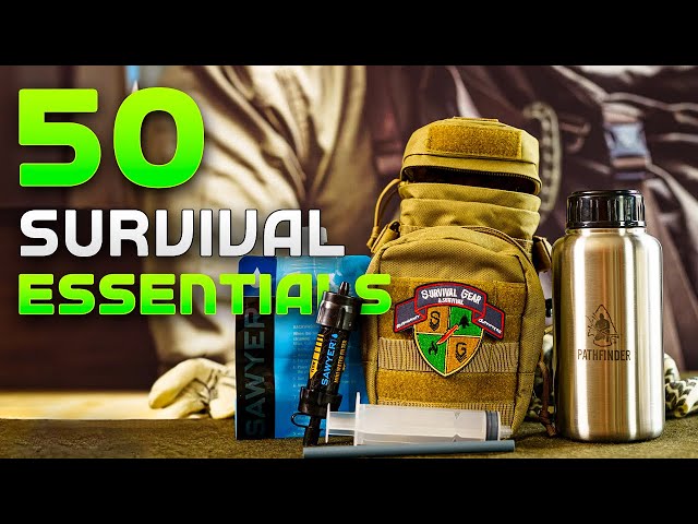 50 Survival Essentials for Your Next Adventure