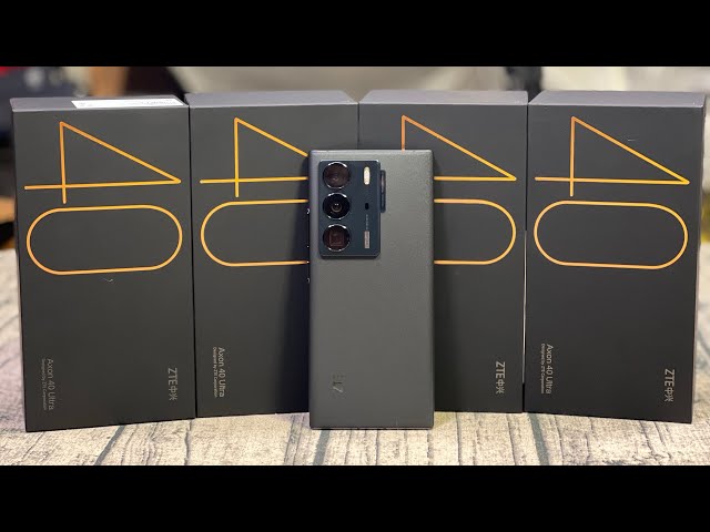 ZTE Axon 40 Ultra - "Real Review" (Giveaway Announcement)