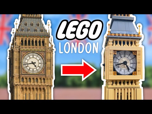 I Built LONDON Out Of LEGO! (In London!)