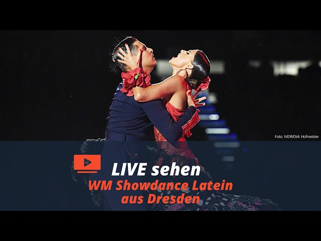 Livestream:  WM Showdance Latein aus Dresden | Sport im Osten | MDR