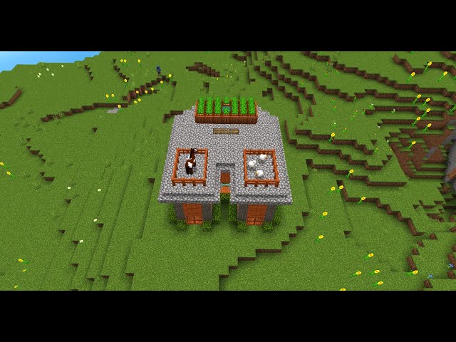 Letter ''A'' House Tutorial in Minecraft
