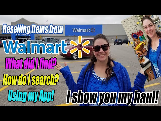 Shopping at Walmart for Online reselling - What did I Get? I show you my process and my Haul.