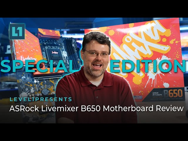 ASRock Livemixer B650 Motherboard Review (Special Edition)