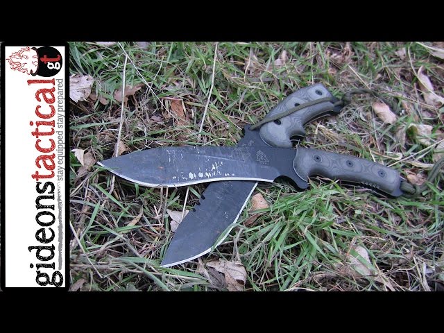 TOPS Knives DART vs. Anaconda 7B