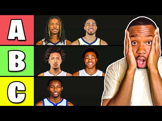 We Put Young NBA Stars In A Tier List