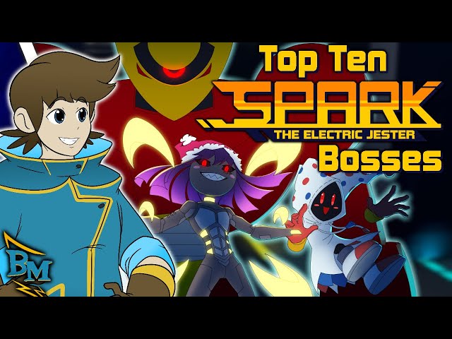 Top Ten Spark the Electric Jester Bosses - BenjaMage