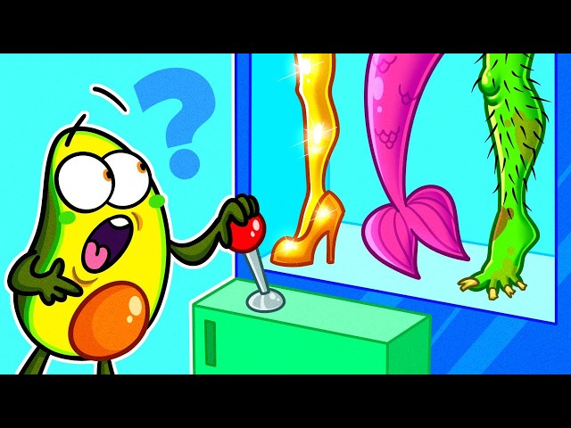 Which Legs Should Avocado Choose? | Tall vs Short Problems & Hacks | Funny Cartoon By Avocado Family