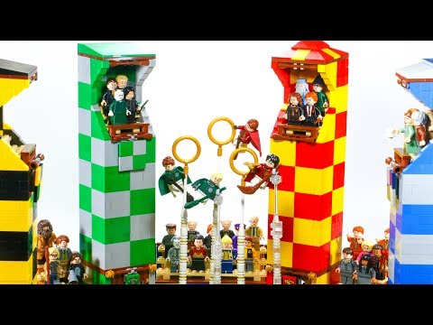 MASSIVE LEGO Harry Potter Quidditch MOC⎜Full Tour!