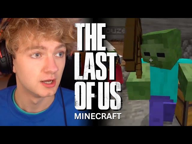Tommy & George Recreate The Last Of Us In Minecraft | Tommyinnit Livestream Edit