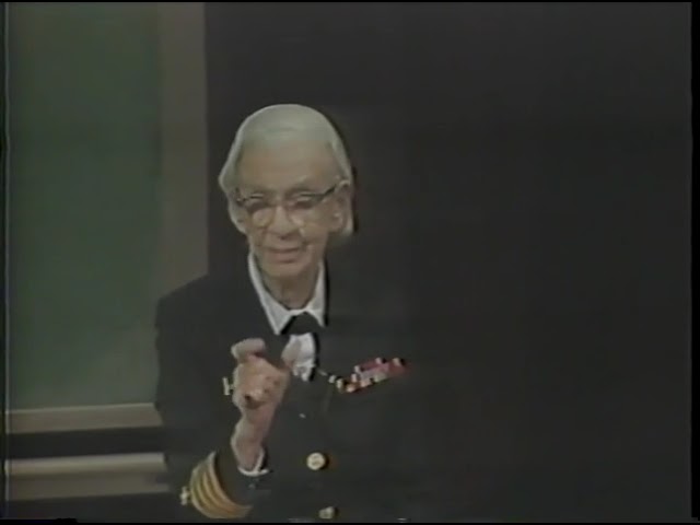 Grace Hopper: Full lecture at the University of Tennessee, 1983