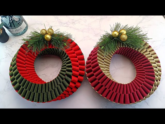 Christmas Beauty Craft | Yin-Yang Twisted Wreath for Home Decor | I. Sasaki Original