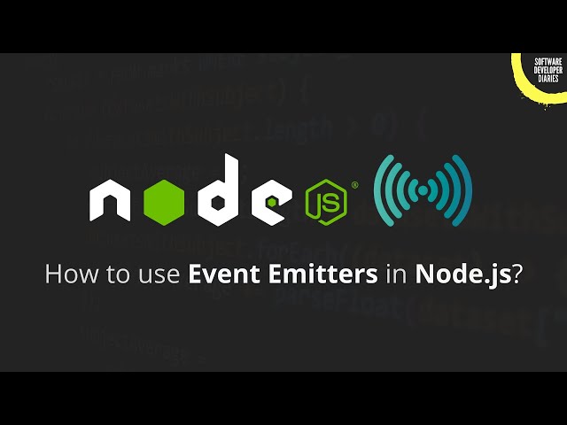 Node.js "Event Emitters" Explained