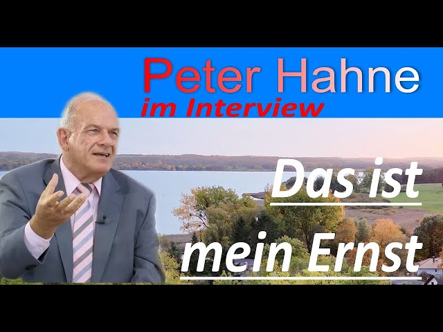 Peter Hahne im Interview: "Das ist mein Ernst"