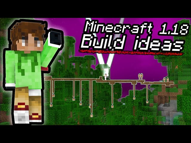 Minecraft 1.18 Build ideas