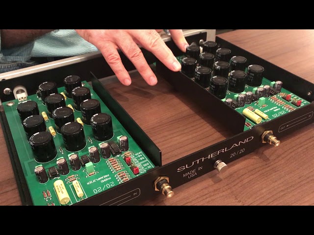 Ron Sutherland Talks About the Sutherland 20/20 Phono Preamp