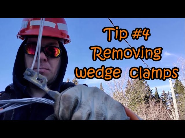 Lineman Tip #4 - Removing wedge clamps