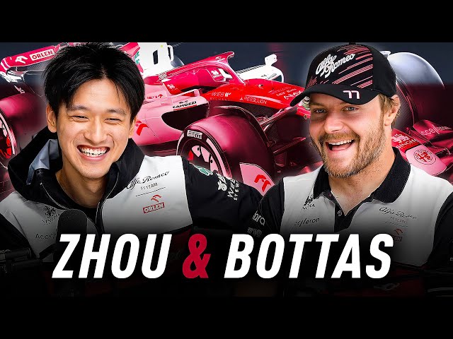 Valtteri Bottas & Zhou Guanyu ON PITSTOP PODCAST! #f1 #formula1