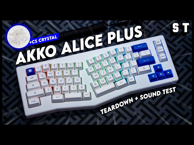 Akko ACR Pro Alice Plus - CS Crystal (Review + Mods) | Samuel Tan
