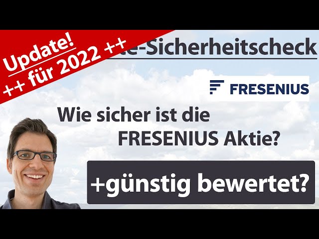 Fresenius Aktienanalyse – Update 2022: Wie sicher ist die Aktie? (+günstig bewertet?)
