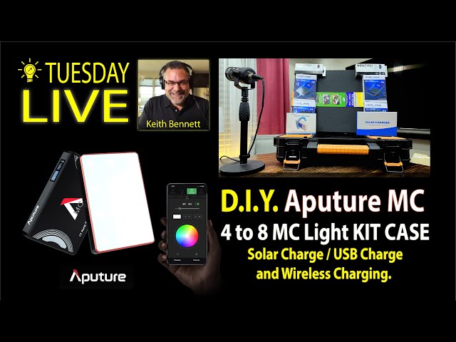 Aputure MC Light D.I.Y. Charging Case for 4 to 8 Lights