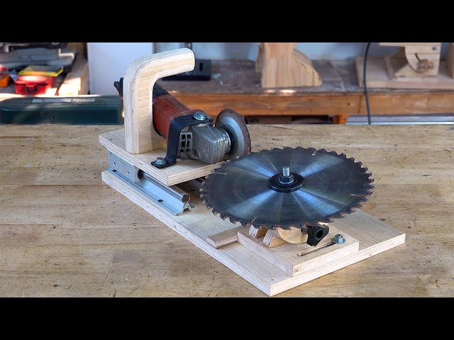 Amazing Woodworking Tips and Hacks Make Circular Saw Blades Sharpening JIG