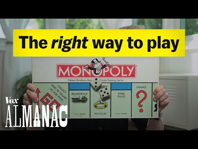 The right way to play Monopoly