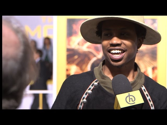 Raury at 'The Hunger Games: Mockingjay Part 1' Premiere