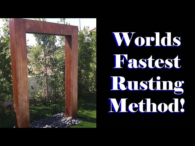 Worlds Fastest Rusting Method !