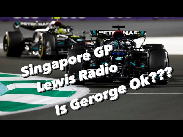 Lewis Hamilton P3 Team Radio In The Singapore GP